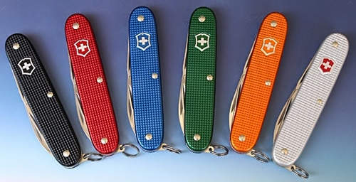 Colored variants of the Victorinox Pioneer (*)